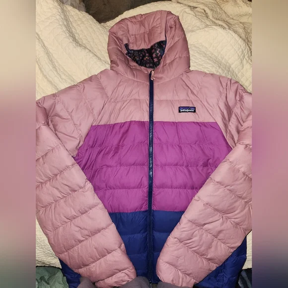Girls Patagonia Puffer Jacket Size XXL 16-18